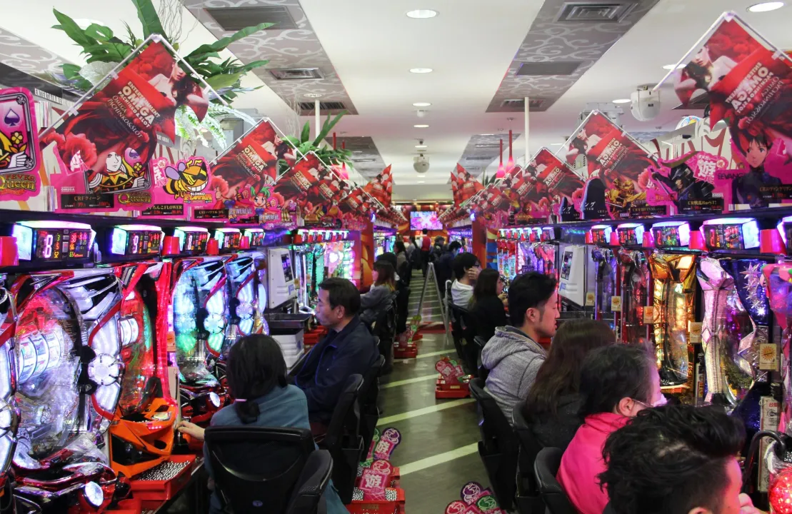 Pachinko in the Shinjuku District